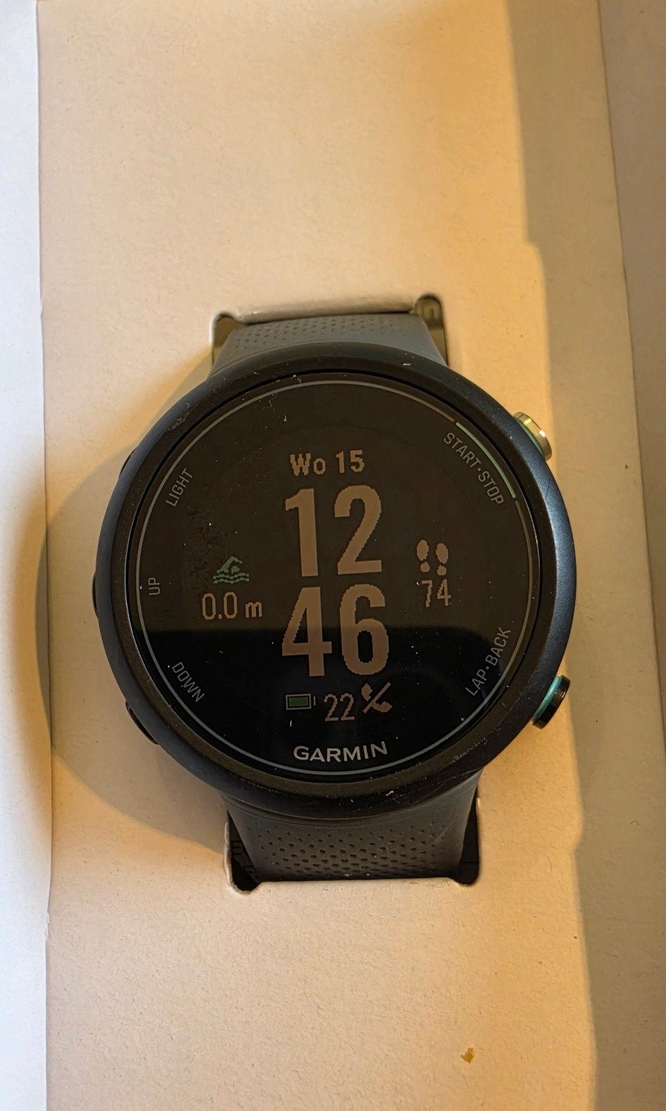 Garmin swim 2, Verzenden, Zo goed als nieuw, Zwart, Garmin