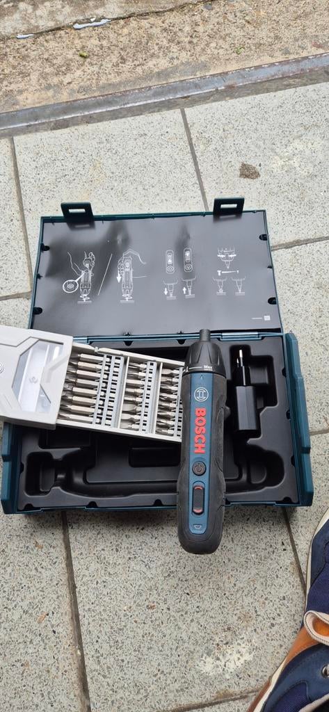Bosch blauw schroevendraaier, Doe-het-zelf en Bouw, Ophalen