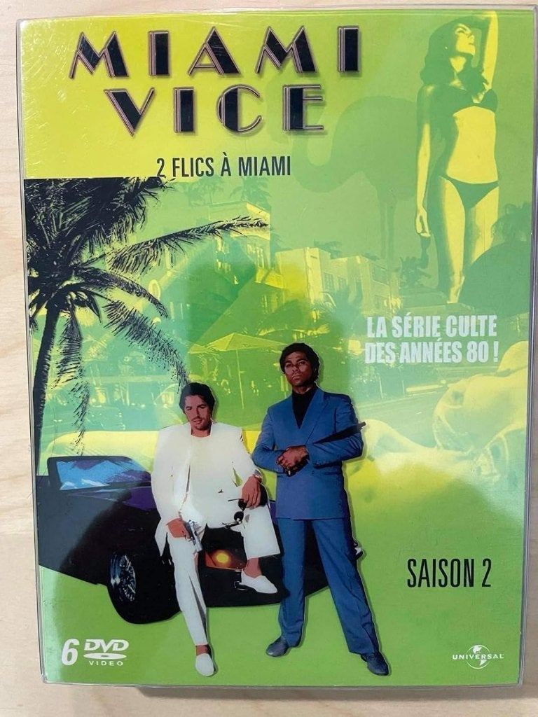 MIAMI VICE SAISON 2, Cd's en Dvd's, Dvd's | Tv en Series, Gebruikt, Nederlands, Seizoen 2, Vanaf 12 jaar