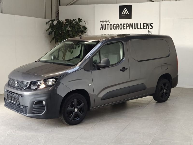 Peugeot Partner Long L2 Heavy BlueHDI S/S Premium, Voorwielaandrijving, Stof, Gebruikt, 4 cilinders