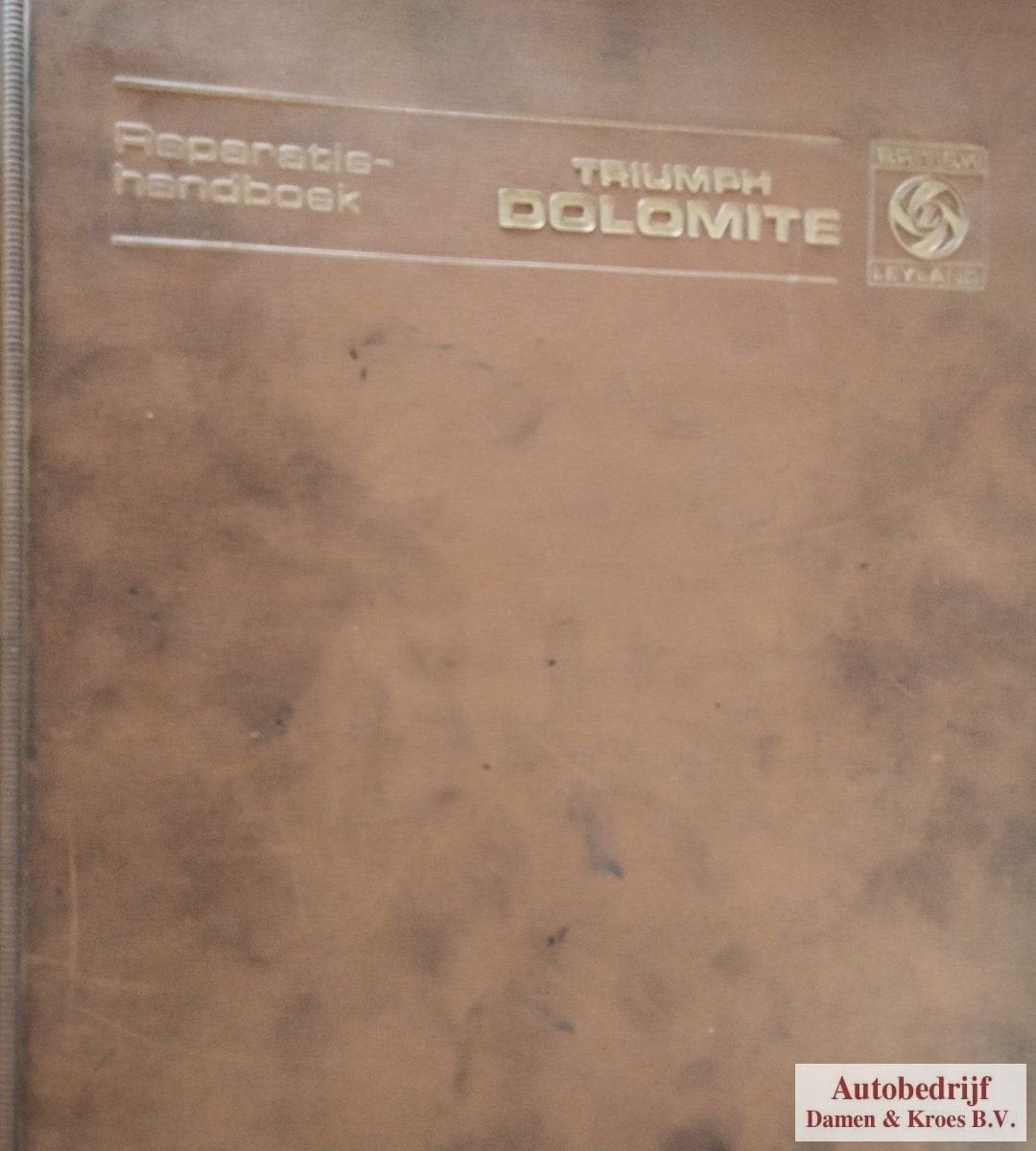 Reparatiehandboek Triumph Dolomite 545615, Ophalen of Verzenden