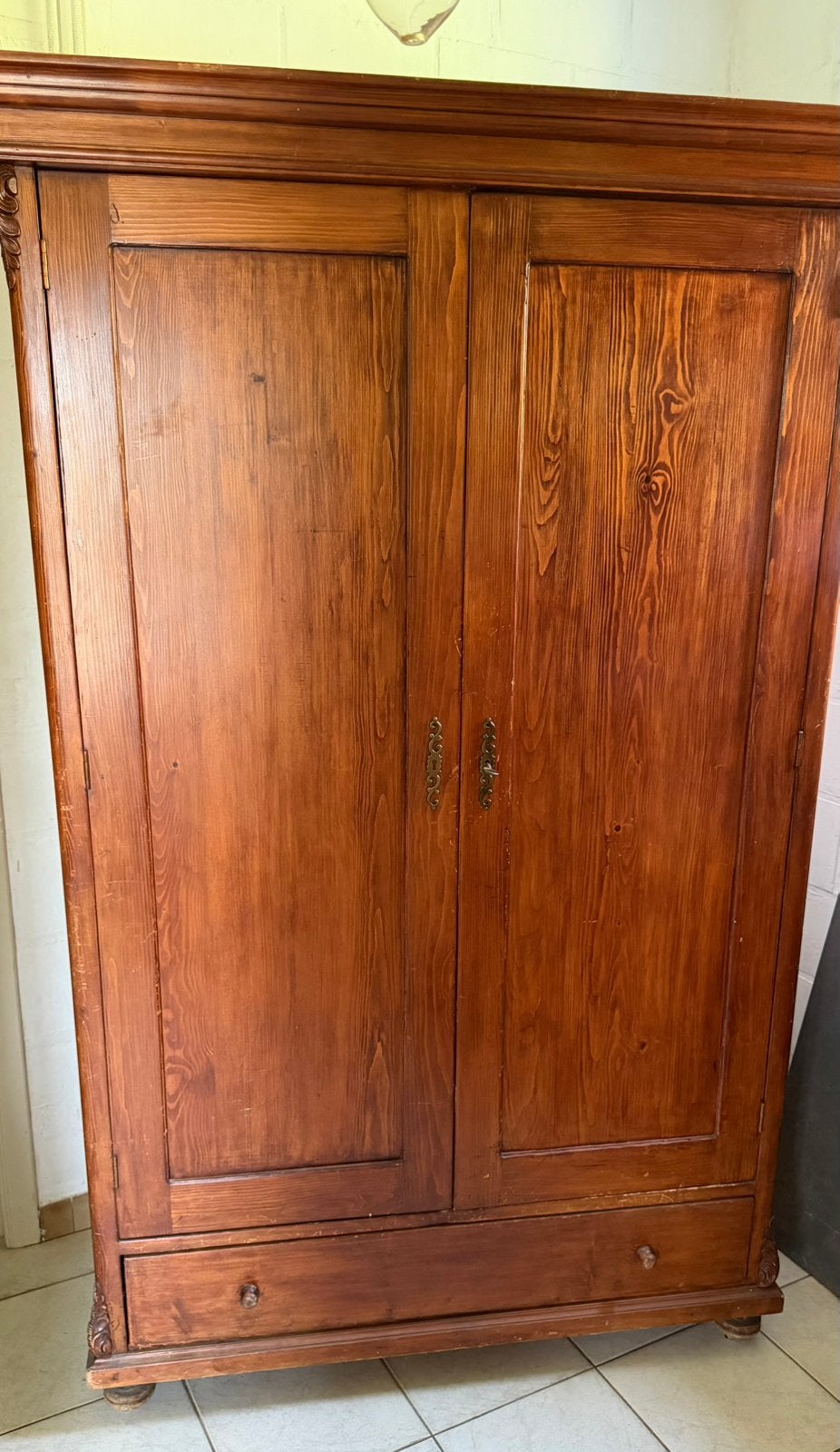 Antieke kast, Ophalen