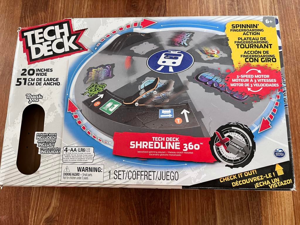 Tech Deck shredline 360, Ophalen of Verzenden, Zo goed als nieuw