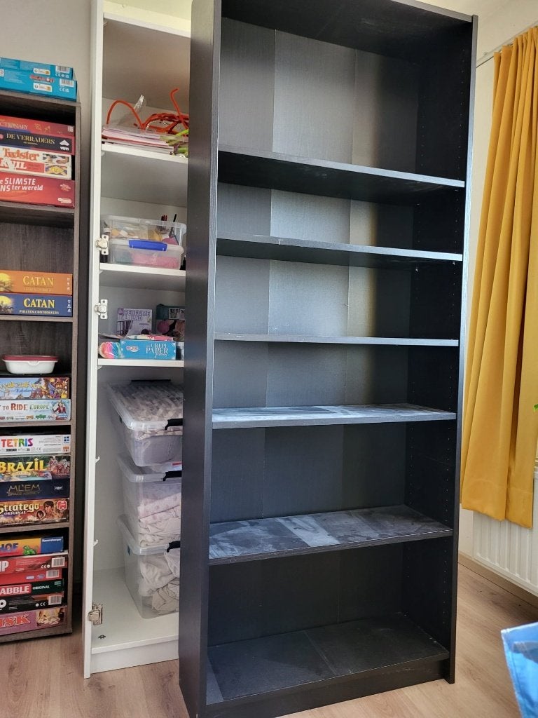 2 Ikea Billy boekenkasten, Ophalen, Gebruikt