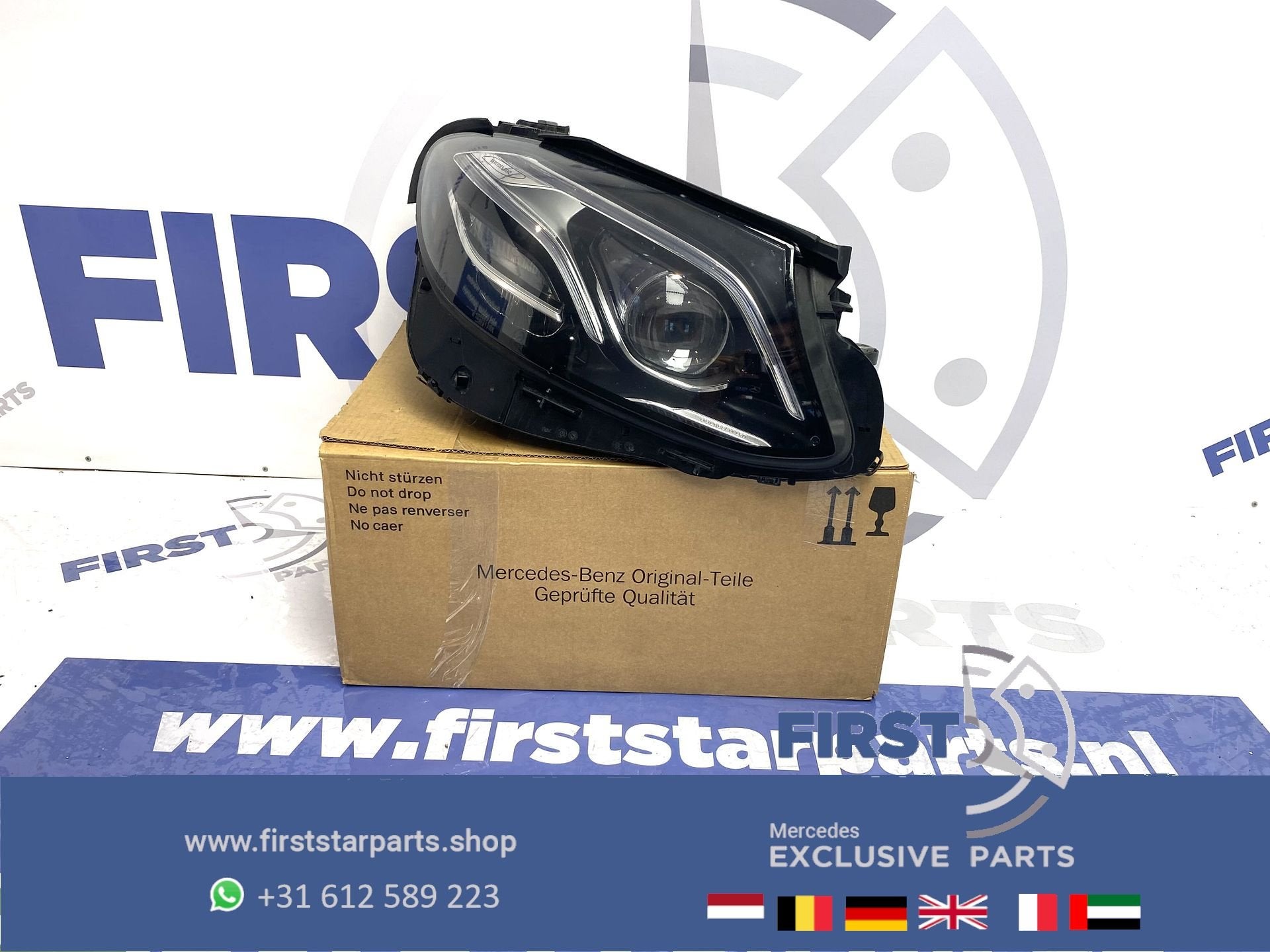 W213 E43 E53 E63 AMG LED MULTIBEAM KOPLAMP RECHTS Mercedes E, Auto-onderdelen, Verlichting, Gebruikt, -, Ophalen of Verzenden