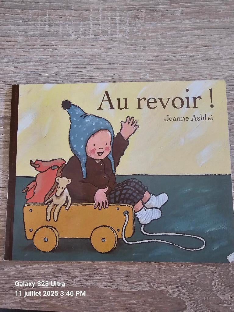 Livre enfant – Au revoir ! Jeanne Ashbé Très bon état, Livres, Livres pour enfants | 0 an et plus, Utilisé, 2 à 3 ans, Enlèvement ou Envoi