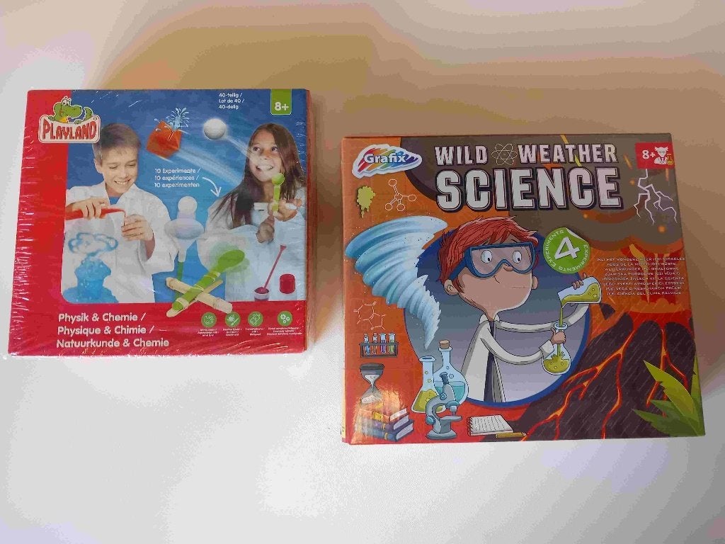 Knutselen : Natuurkunde en chemie, Ophalen, Nieuw, Knutselen