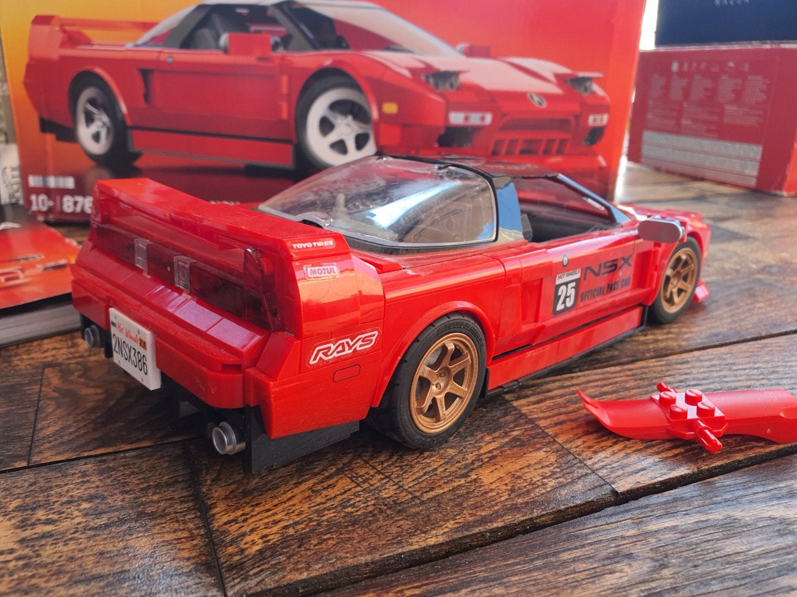 hotwheels mattelbricks honda acura nsx, Enlèvement, Voiture