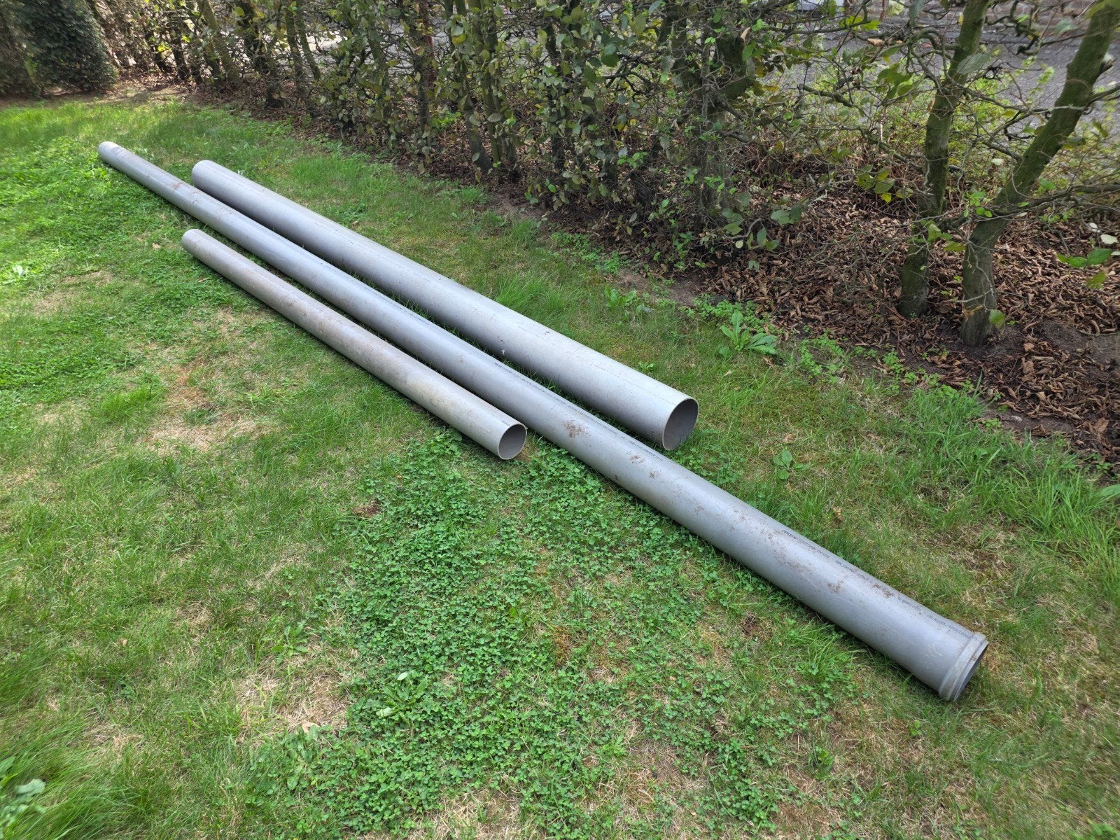 Gratis pvc buizen - diam. 110, 125 en 160 - alles of niets, Doe-het-zelf en Bouw, Ophalen, PVC