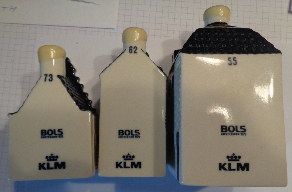 KLM huisjes, Ophalen of Verzenden, Zo goed als nieuw, Gevuld