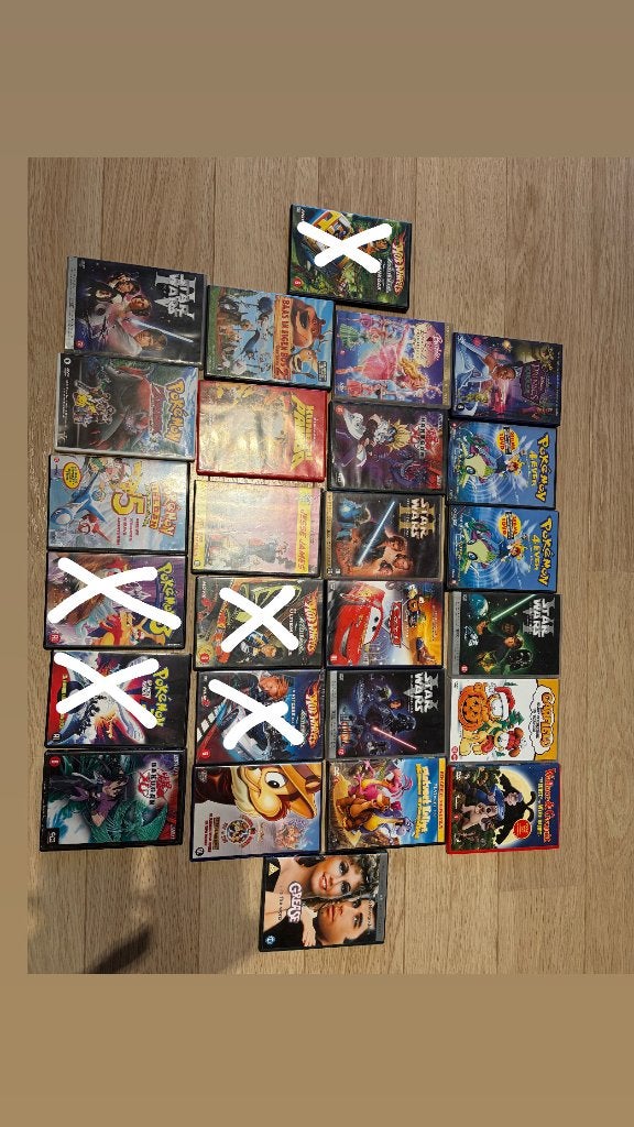 dvds (verschillende talen), Cd's en Dvd's, Gebruikt, Nederlands, Overige genres, Ophalen of Verzenden
