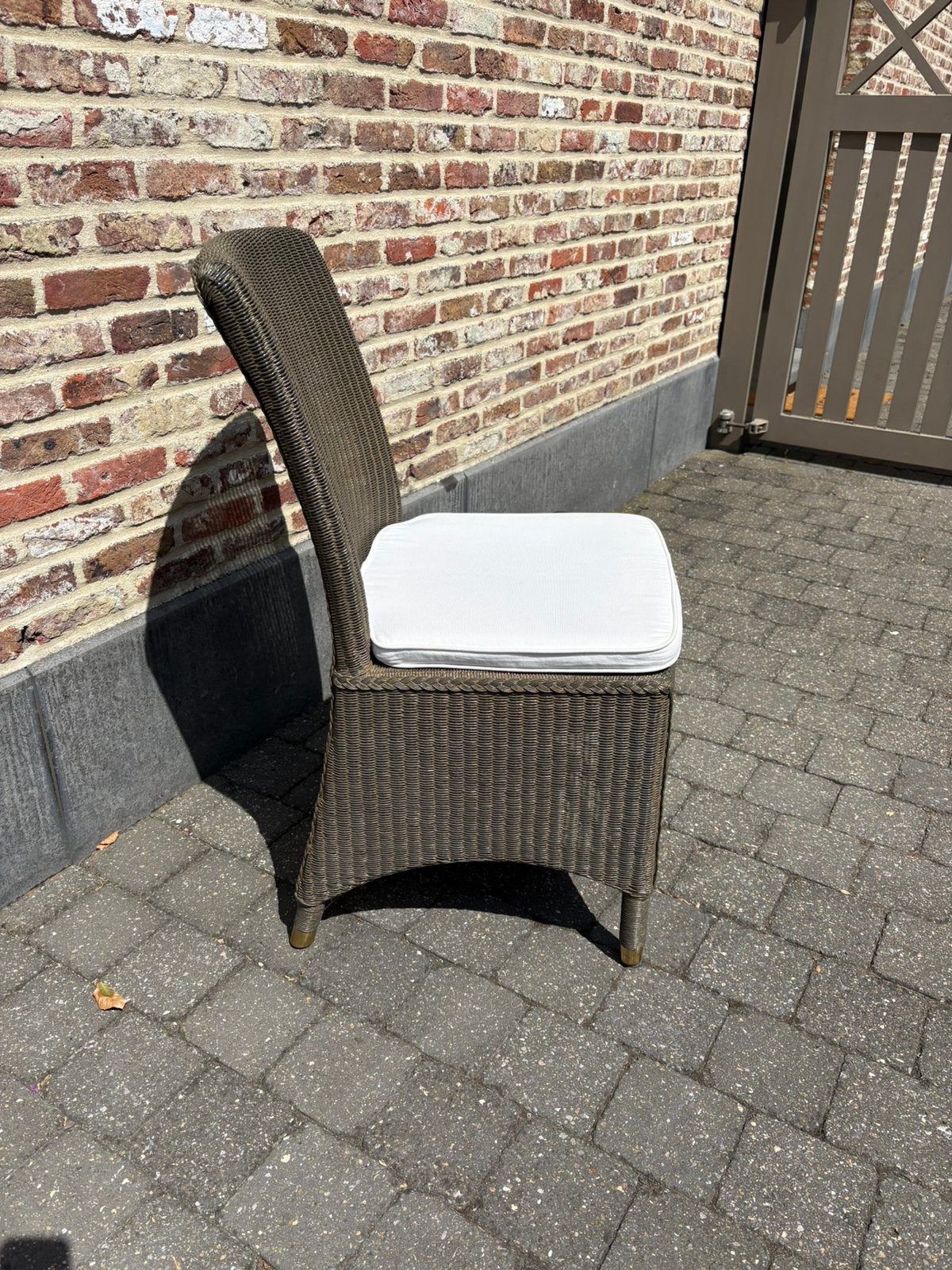 Set rotan stoelen 4 stuks vincent scheppard, Huis en Inrichting, Ophalen, Zo goed als nieuw
