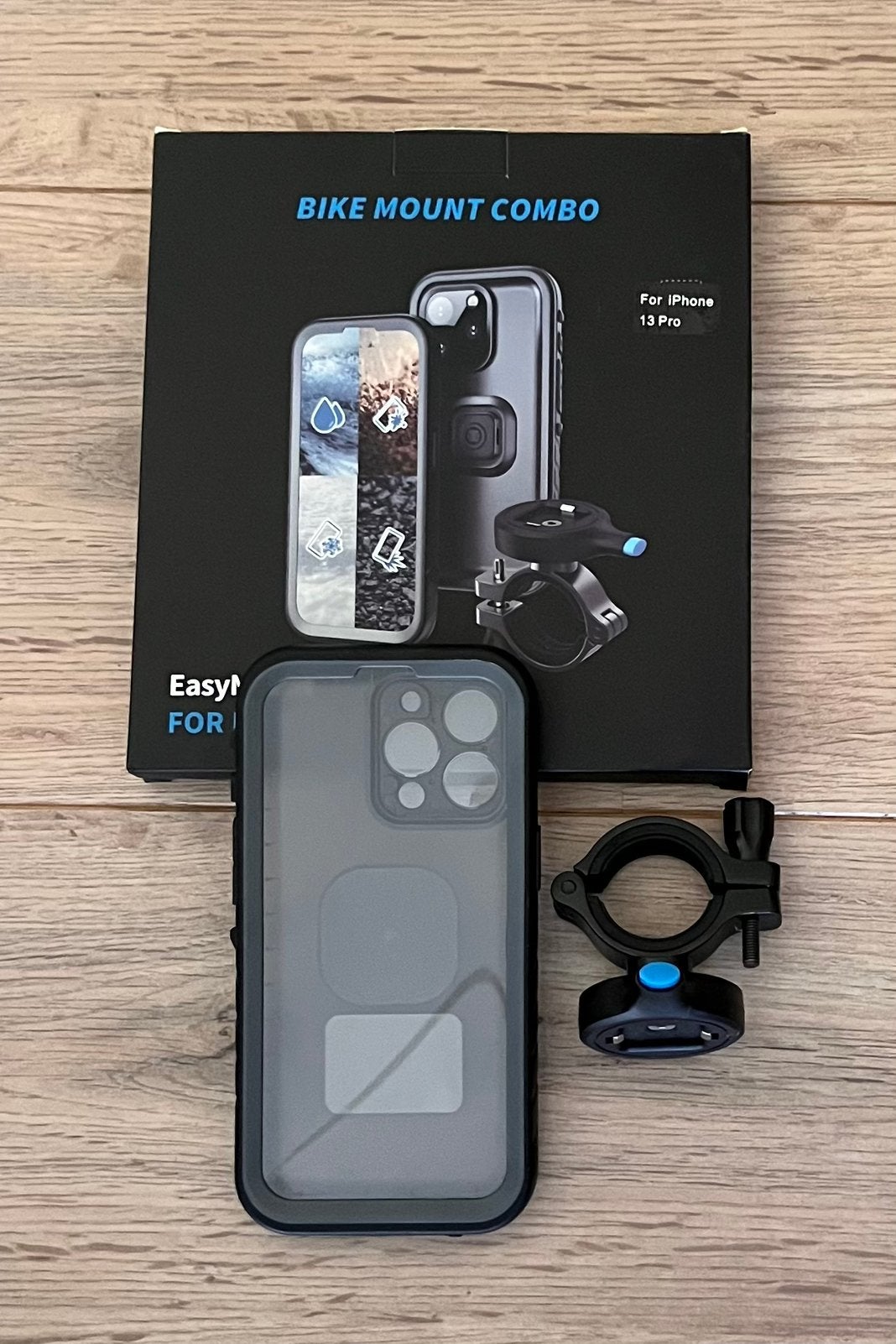 Support de guidon pour iPhone Pro, Vélos & Vélomoteurs, Enlèvement ou Envoi, Étanche, Comme neuf