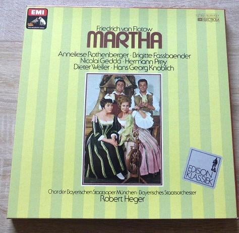 OPÉrette en coffret LP MARTHA de Friedrich von Flotow, 12 pouces, Du modernisme à nos jours, Enlèvement ou Envoi, Comme neuf