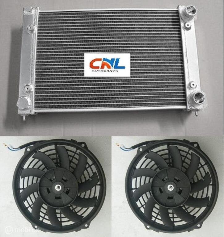 Radiateur RADIATOR+fans for VW GOLF GTI MK2 16V 1986-1992 87, Autos : Pièces & Accessoires, Moteurs & Accessoires, Neuf, Enlèvement ou Envoi