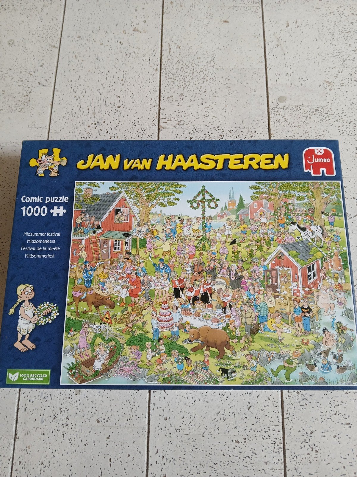 casse-tête Jan van Haasteren, Enlèvement