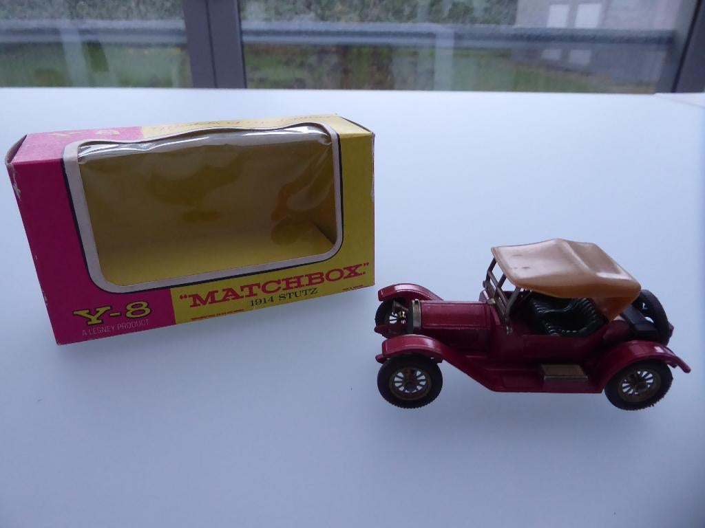 Matchbox Models of Yesteryear 1914 Stutz, Ophalen of Verzenden, Gebruikt
