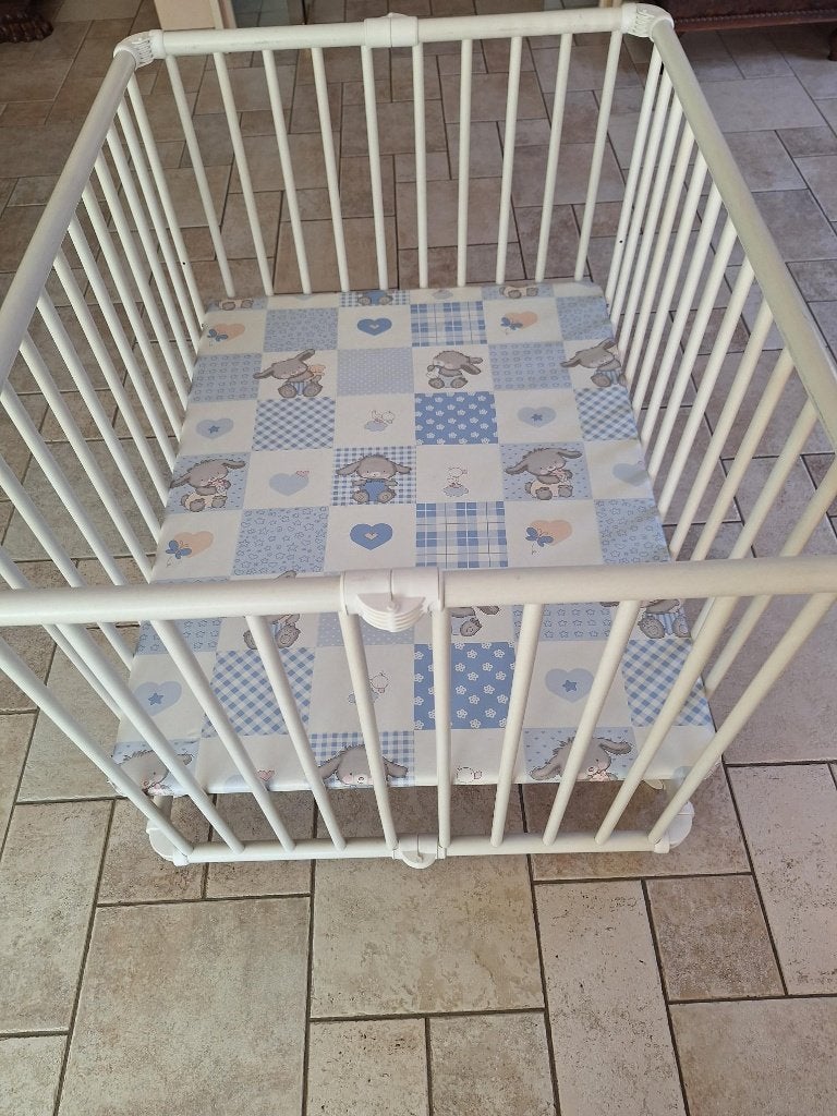 park voor baby, Kinderen en Baby's, Babyparken, Ophalen, Zo goed als nieuw, Rechthoekig, In hoogte verstelbaar
