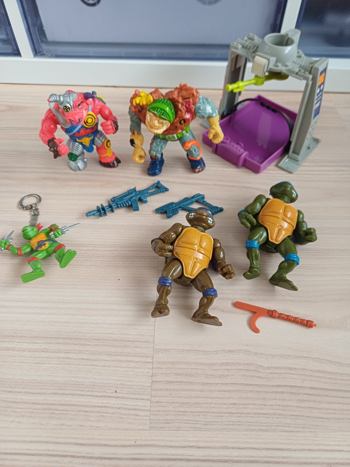lot figurines vintage tmnt tortues ninja, Enfants & Bébés, Enlèvement ou Envoi, Utilisé