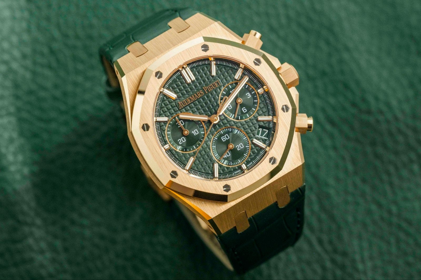 Audemars Piguet Royal Oak Chronograaf 2026, Verzenden, Nieuw, Roze