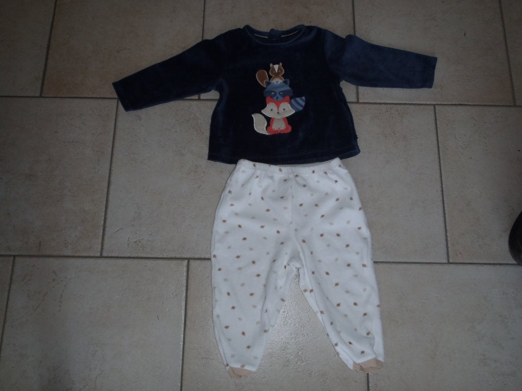 pyjama taille 80, Enfants & Bébés, Enlèvement ou Envoi, Comme neuf, Garçon, Vêtements de nuit ou Sous-vêtements