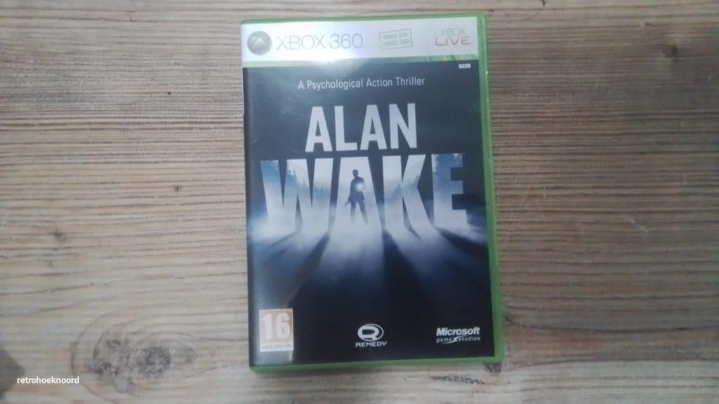 Alan Wake - Xbox 360, 1 joueur, Aventure et Action, Comme neuf, À partir de 16 ans