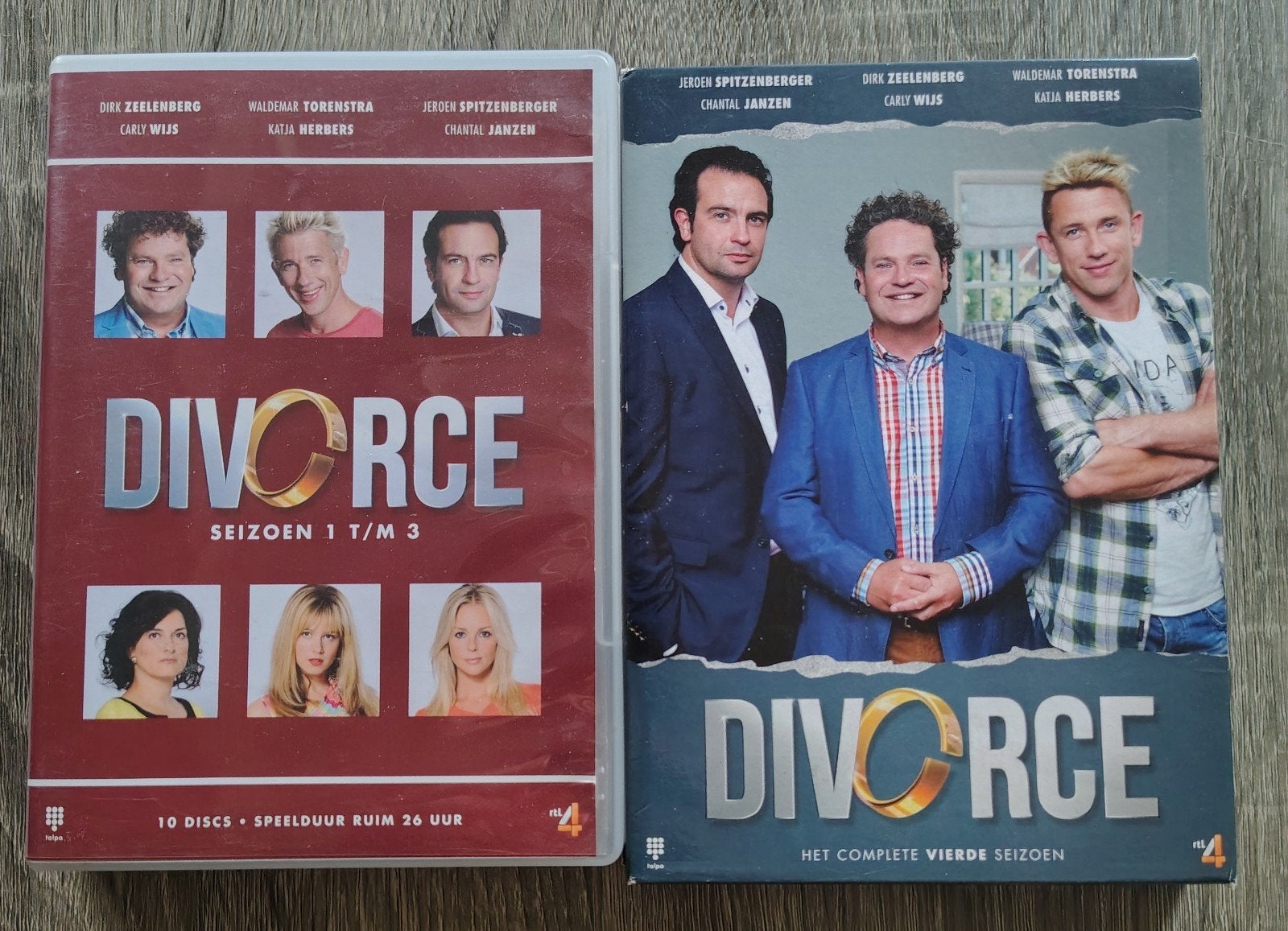 Divorce seizoen 1 tot en met 4, Cd's en Dvd's, Dvd's | Tv en Series, Gebruikt, Drama, Seizoen 1, Ophalen of Verzenden