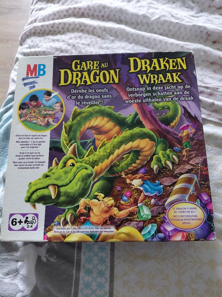 Gare au dragon, Ophalen, Gebruikt, MB spellen