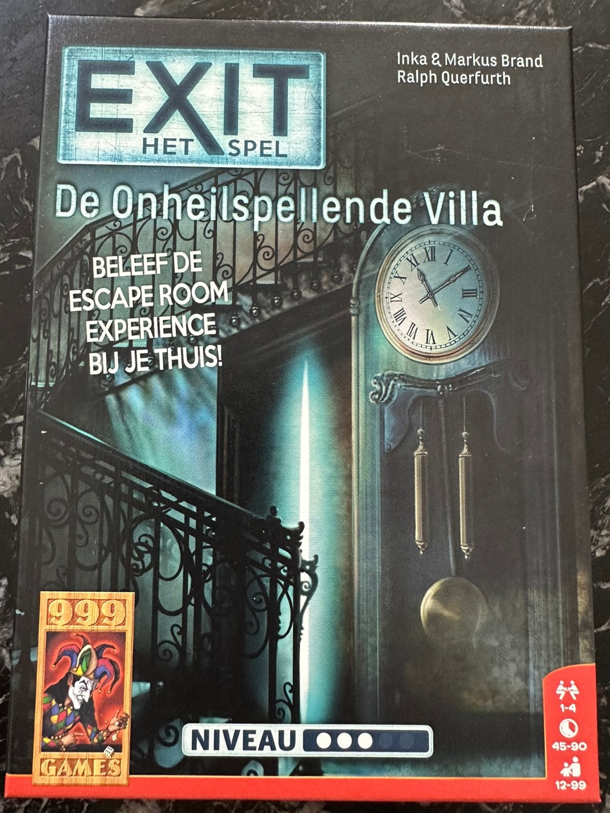 Escape room - expansion - de onheilspellende villa, Hobby & Loisirs créatifs, Enlèvement, Comme neuf