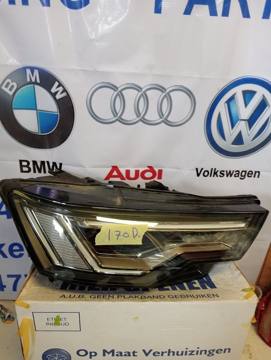 Audi A6 4K Matrix Koplamp Rechts 4k0941040 compleet, Gebruikt, -, -, -