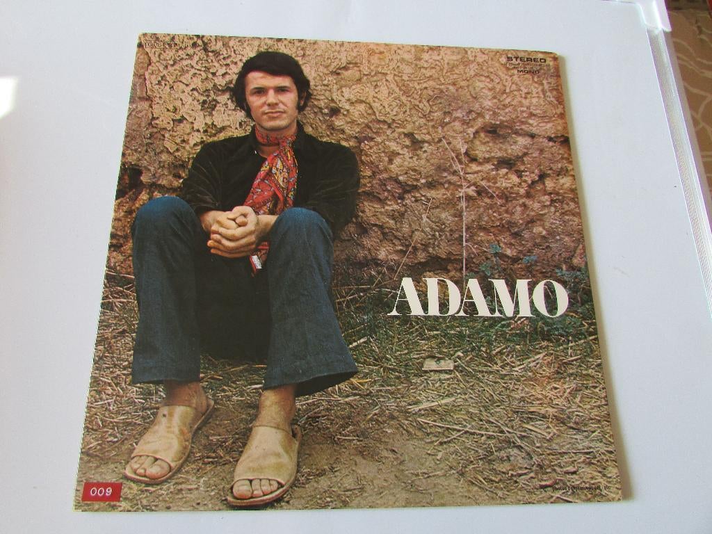 ADAMO, PETIT BONHEUR, LP, Gebruikt, Ophalen of Verzenden, 1960 - 1969, Inclusief binnenhoes