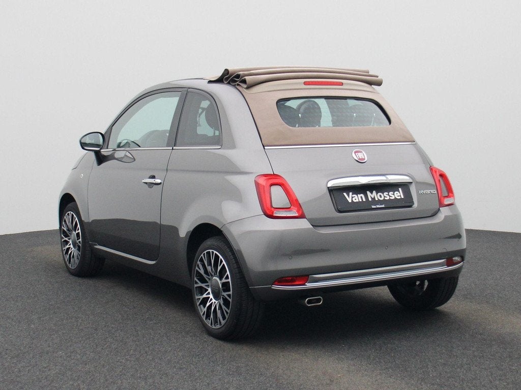 Fiat 500C 1.0 Hybrid 70 Dolcevita CABRIO | NAVI, Auto's, Fiat, Voorwielaandrijving, Stof, Cabriolet, Bedrijf