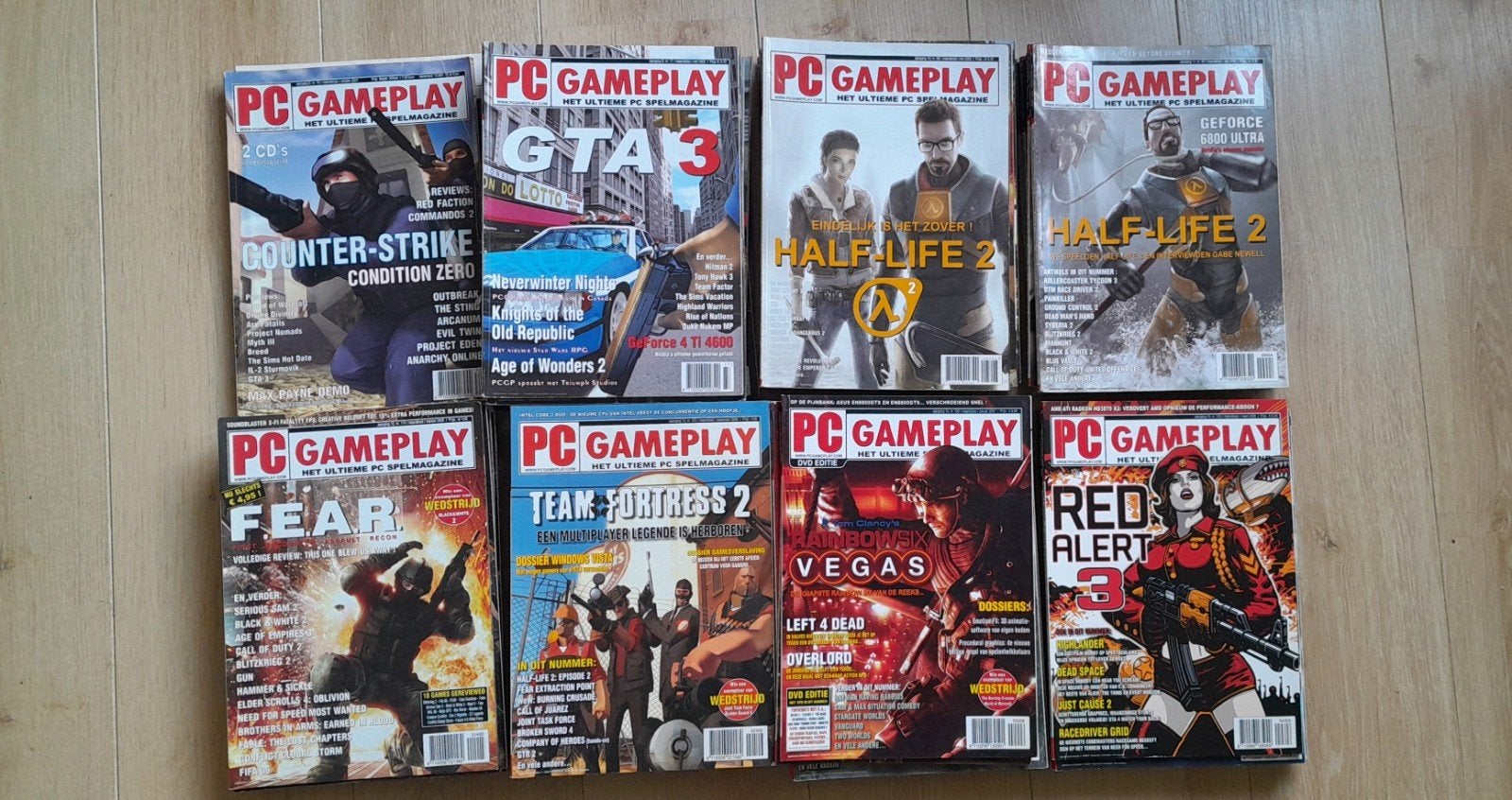 81 Pc Gameplay magazines (2001-2008), Boeken, Ophalen of Verzenden
