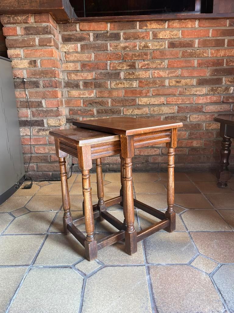 Bijzettafels, 45 à 60 cm, Enlèvement, Utilisé, Rectangulaire