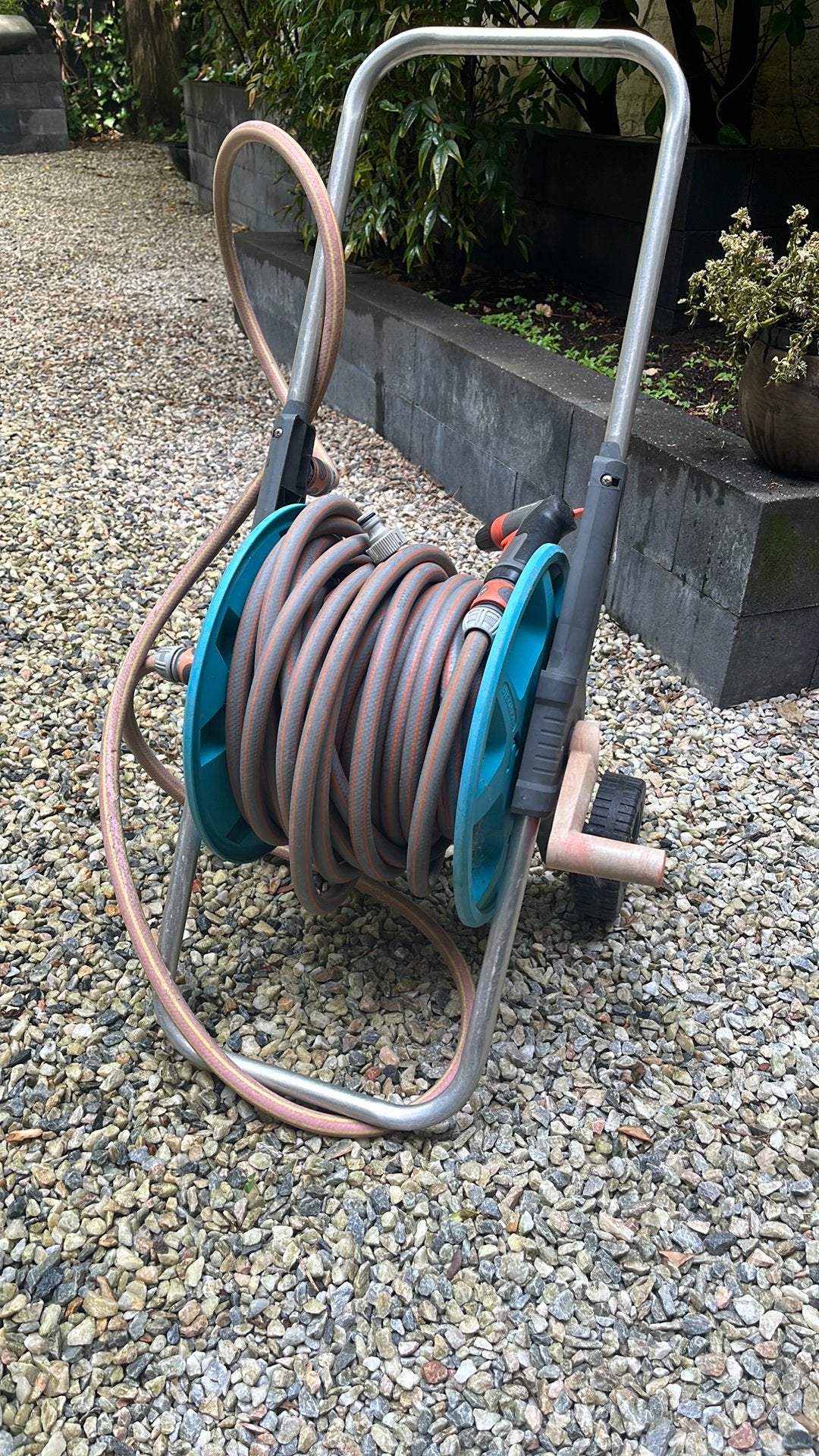 Gardena tuinslang compleet, Tuin en Terras, Tuinslangen, Ophalen, Gebruikt, Tuinslang