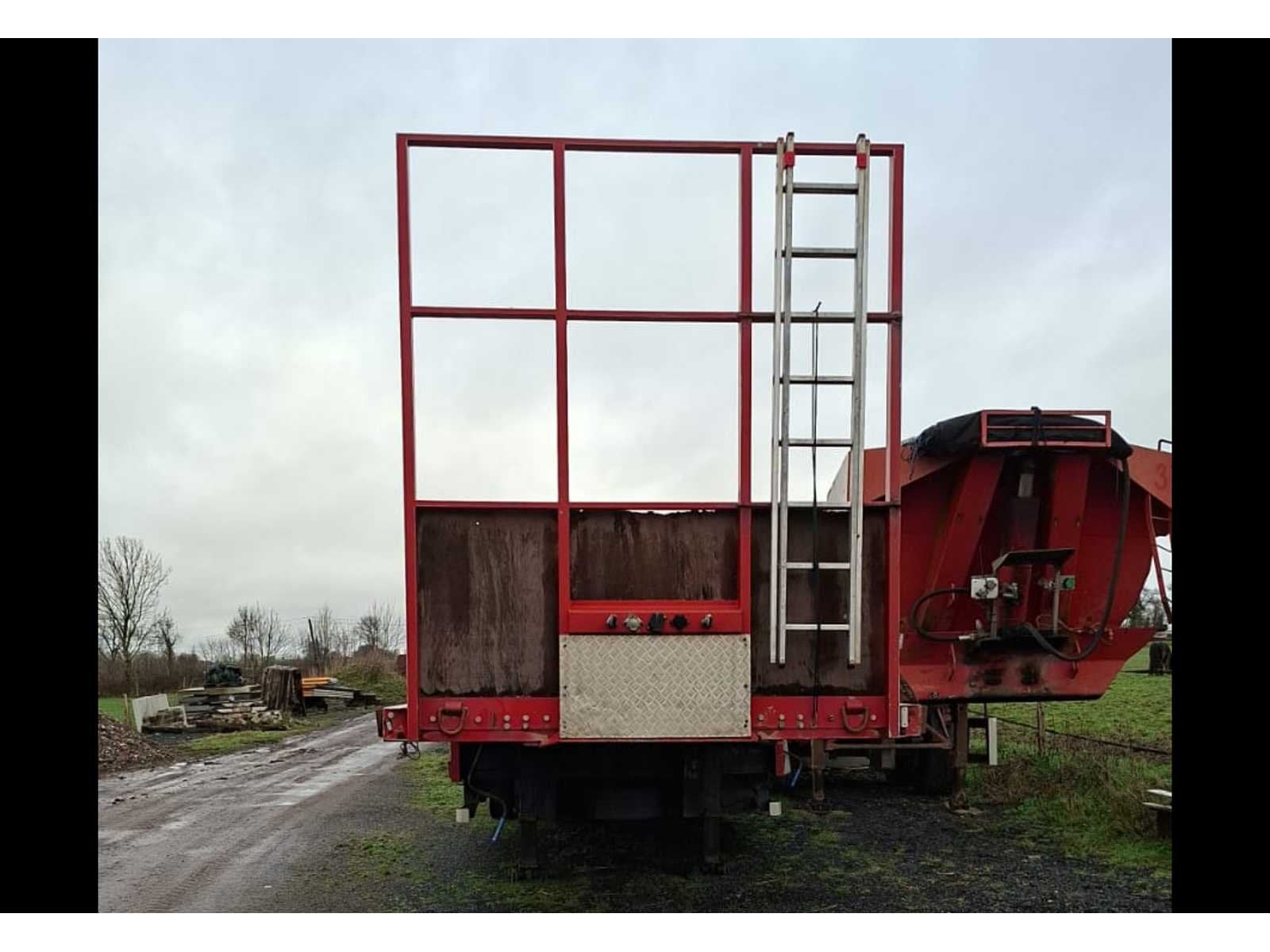 2002 SERRUS MKV 13-27 Oplegger - 3 assen - 38T, Auto's, Overige brandstoffen, Bedrijf, Aanhangers en Opleggers, Te koop