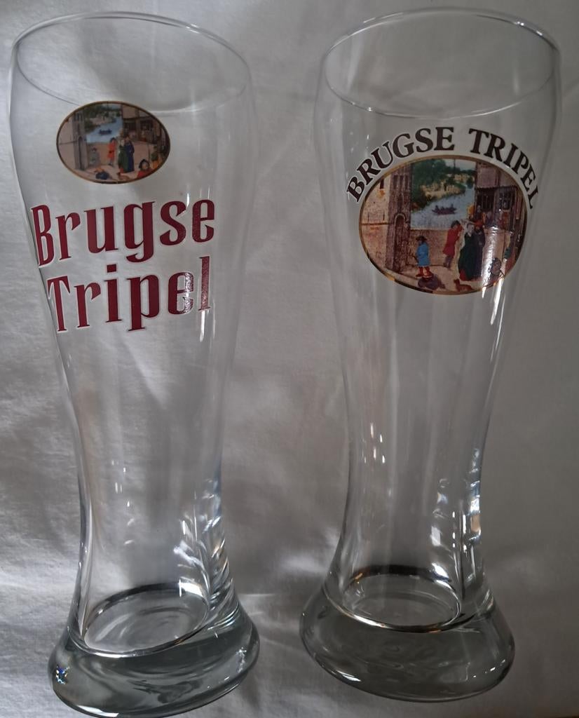 2 glazen Brugse Tripel, Ophalen