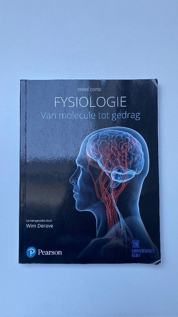 Fysiologie van molecule tot gedrag, Ophalen, Zo goed als nieuw, Hoger Onderwijs, Wim Derave