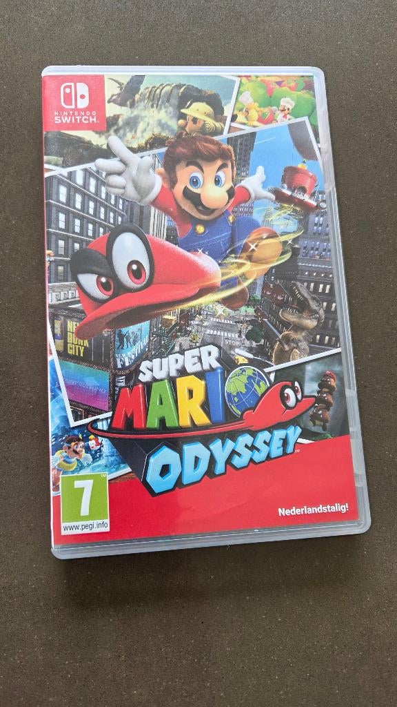 Super Mario Odyssey nintendo switch, Games en Spelcomputers, 2 spelers, Eén computer, Zo goed als nieuw, Vanaf 7 jaar