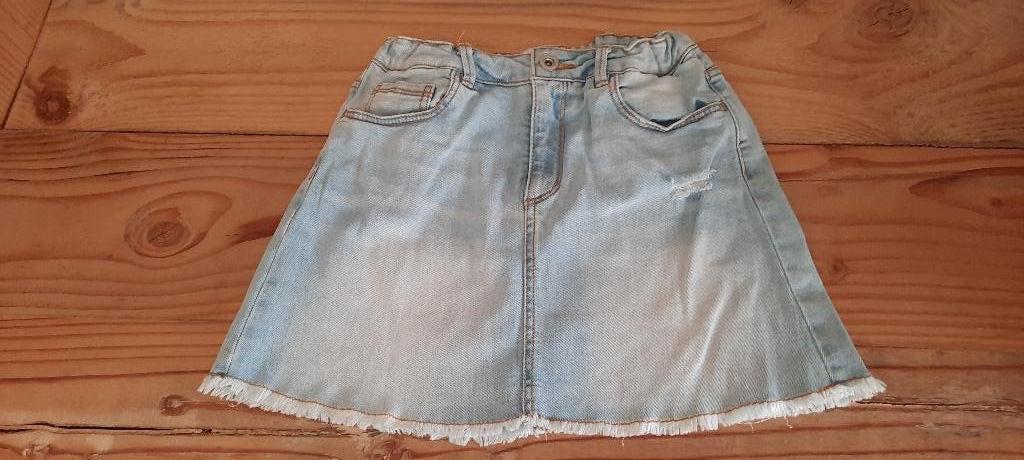 Mooie jeansrok Zara maat 140, Meisje, Ophalen of Verzenden, Zo goed als nieuw, Zara