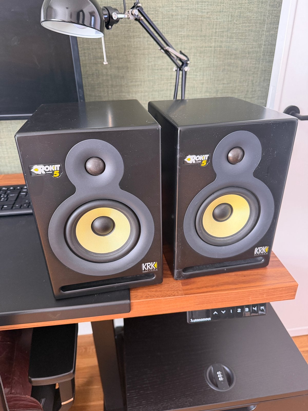 KRK rokit 5 speaker paar, Audio, Tv en Foto, Luidsprekerboxen, Ophalen, Zo goed als nieuw, KRK