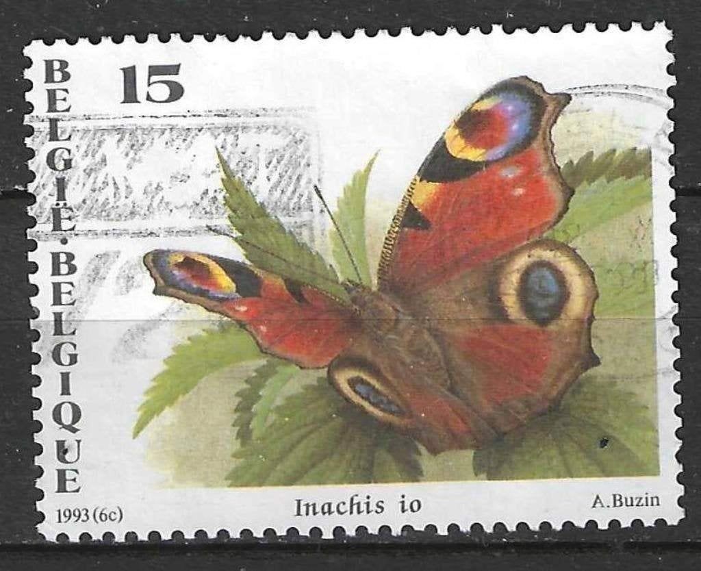 Belgique 1993 - Yvert/OBP 2505 - Nature - Papillons (ST), Envoi, Affranchi, Oblitéré