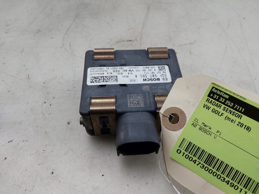 RADAR SENSOR Volkswagen Golf VII (AUA) (01-2012/03-2021), Robert Bosch AG, Gebruikt, Volkswagen, Robert-Bosch-Allee 1
74232  Abstatt, DE