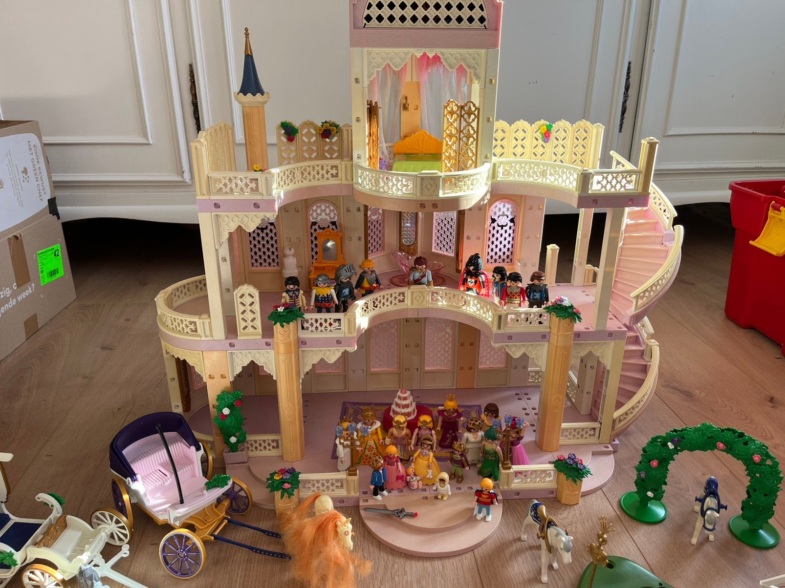 Playmobiel Princessenkasteel 3019, Kinderen en Baby's, Speelgoed | Playmobil, Ophalen, Gebruikt, Figuren