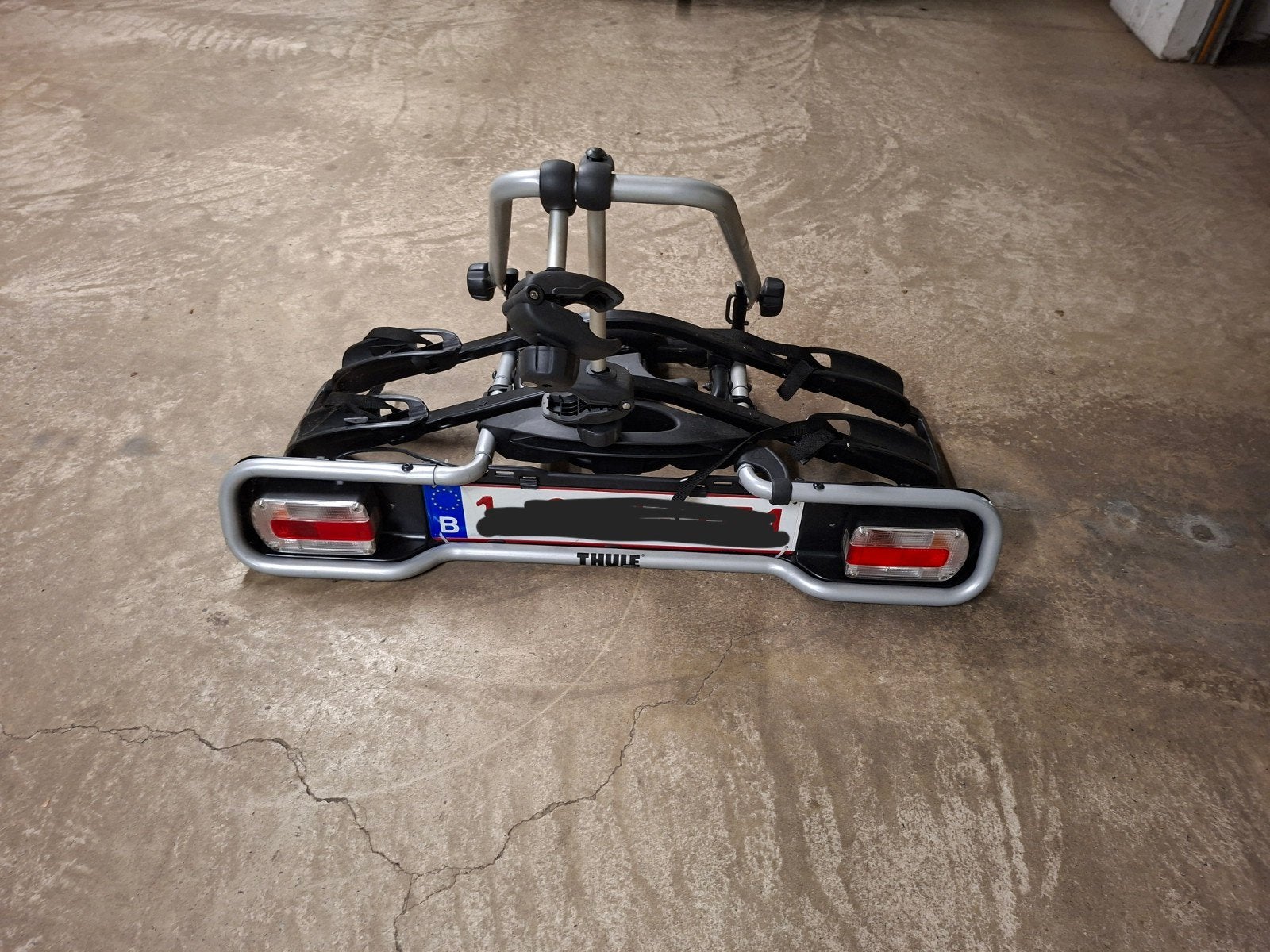 porte-vélos de la marque Thule, Ophalen, 2 fietsen