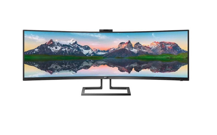 Écran Philips curve de 49´´, Informatique & Logiciels, Enlèvement, Comme neuf