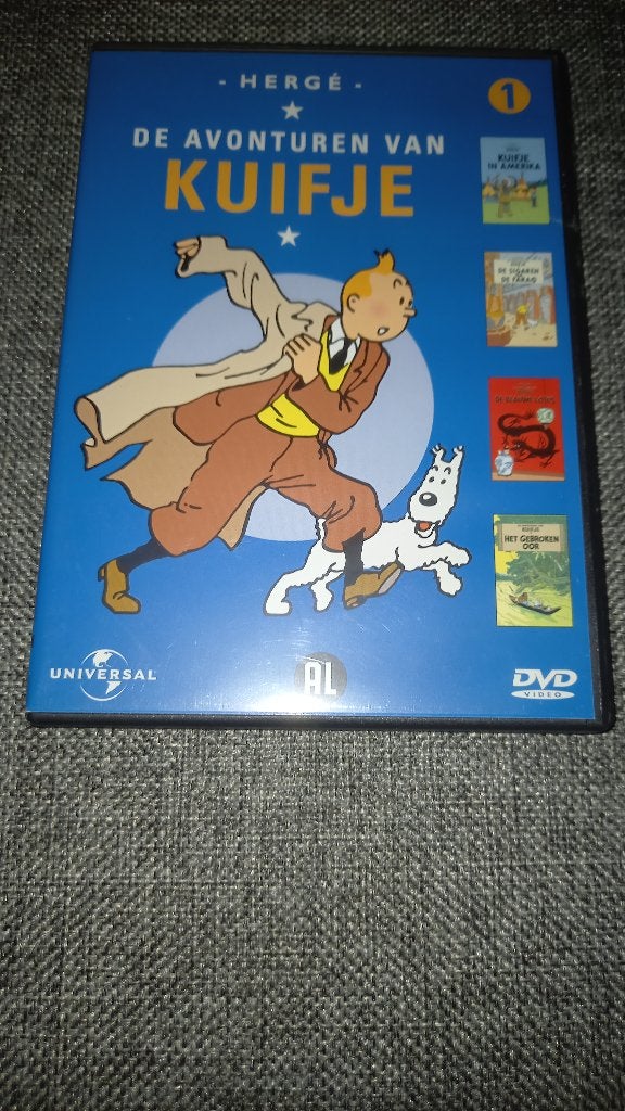 DVD Kuifje, CD & DVD, DVD | Films d'animation & Dessins animés, Utilisé, Enlèvement ou Envoi