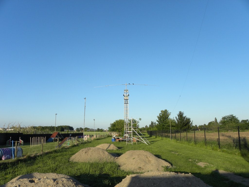 igst Fritzel Ufb-13 3 bands dipool 12m/17m/30m warc bander, Telecommunicatie, Antennes en Masten, Ophalen, Gebruikt, Antenne