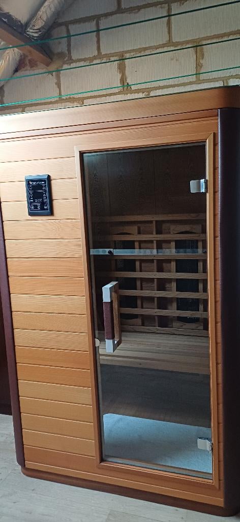 INFRAROODSAUNA, Sport en Fitness, Sauna, Ophalen, Zo goed als nieuw, Infrarood, Complete sauna