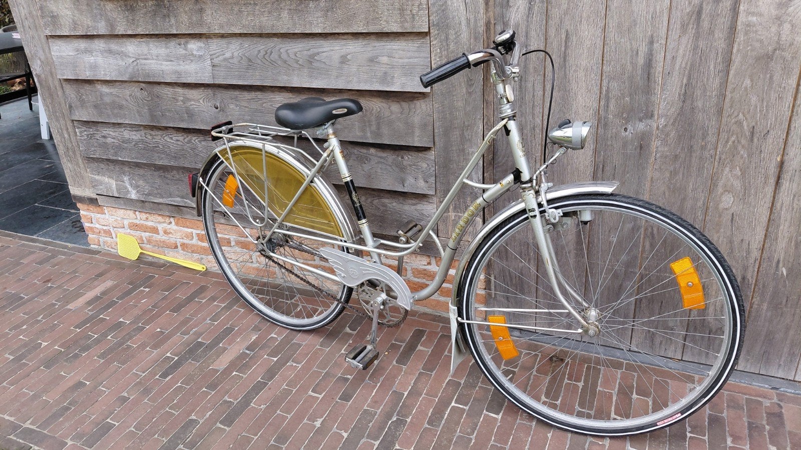 Goeide damesfiets studentenfiets nieuwe banden, Fietsen en Brommers, Ophalen, Gebruikt, Terugtraprem, Overige merken